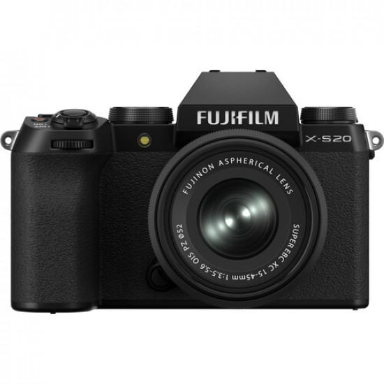 FUJIFILM X-S20 Mirrorless Camera with 15-45mm Lens (Black) FUJIFILM X-S20 Mirrorless Camera with 15-45mm Lens (Black)