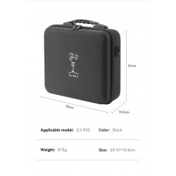 Carrying Case Bag for DJI Ronin RS3 Gimbal & Accessories Storage Bag Travel Protection Large Capacity Case