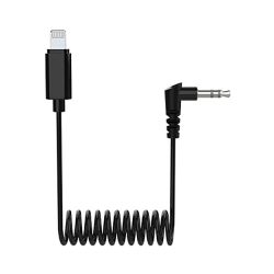 TRS-to-Lightning 3.5mm Adapter Microphone Patch Cable 40cm