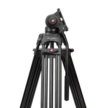 Provision Professional DV-2 Video Tripod kit With Fluid Head And Bag