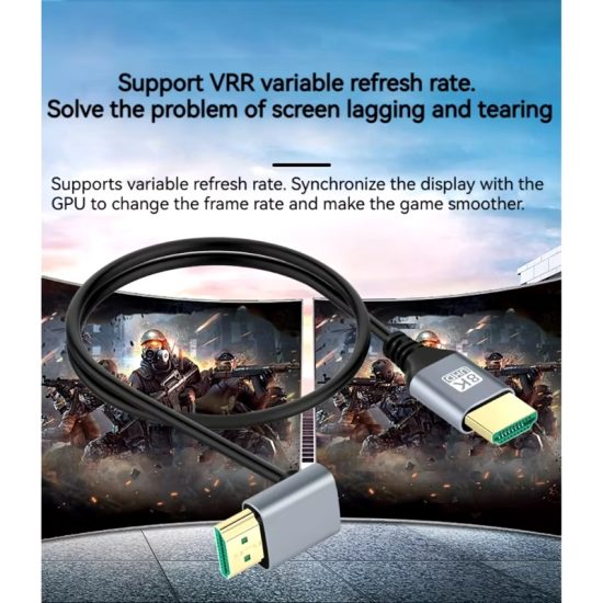 8K UHD HDMI TO HDMI Up 0.5m Cable