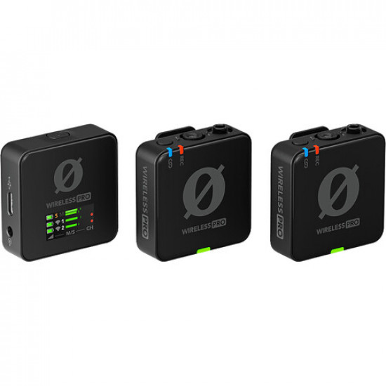 RODE Wireless PRO 2-Person Clip-On Wireless Microphone System RODE Wireless PRO 2-Person Clip-On Wireless Microphone System