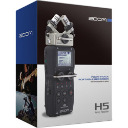 Zoom H5 4-Input / 4-Track Portable Handy Recorder