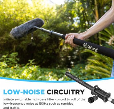 BOYA BY-BM6060 Shotgun Microphone BOYA BY-BM6060 Shotgun Microphone