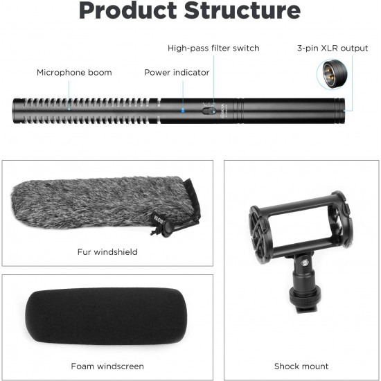 BOYA BY-BM6060 Shotgun Microphone