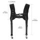PULUZ Quick Release Double Shoulder Harness Soft Pad Decompression Foam Strap Belt