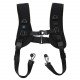 PULUZ Quick Release Double Shoulder Harness Soft Pad Decompression Foam Strap Belt