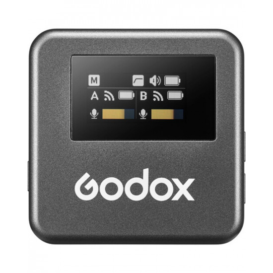 Godox Magic XT1-C 2-Person Wireless Microphone System with USB-C Adapter Godox Magic XT1-C 2-Person Wireless Microphone System with USB-C Adapter
