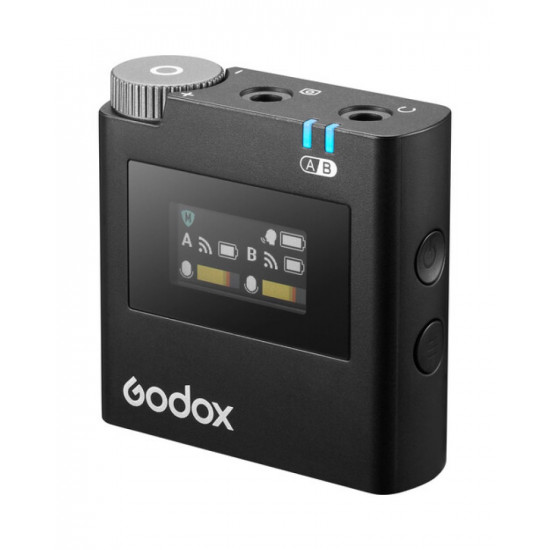 Godox Virso M2 2-Person Wireless Microphone System for Cameras and Smartphones Godox Virso M2 2-Person Wireless Microphone System for Cameras and Smartphones