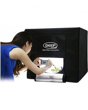 DEEP LED Studio-in-a-Box 60x60cm Bi-Color 3200K-5600K DEEP LED Studio-in-a-Box 60x60cm Bi-Color 3200K-5600K