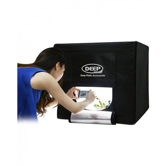 DEEP LED Studio-in-a-Box 80x80cm Bi-Color 3200K-5600K