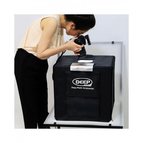 DEEP LED Studio-in-a-Box 80x80cm Bi-Color 3200K-5600K