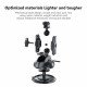 TELESIN Upgraded General Suction Cup Mount With Phone Clip