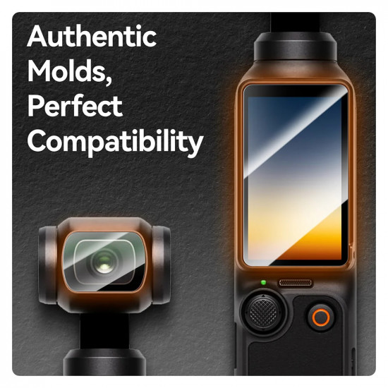 TELESIN Tempered Film Kit for Osmo Pocket 3 TELESIN Tempered Film Kit for Osmo Pocket 3