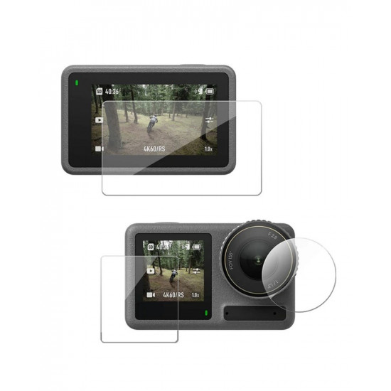 TELESIN Tempered Film Kit for Action5 Pro