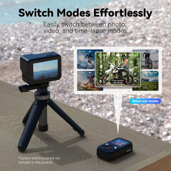 TELESIN T13 Bluetooth Remote Control GoPro Hero 13/12/11/10/9/8/MAX