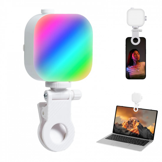 TELESIN RGB Light Mobile Phone Magnetic Ice Cube Lamp