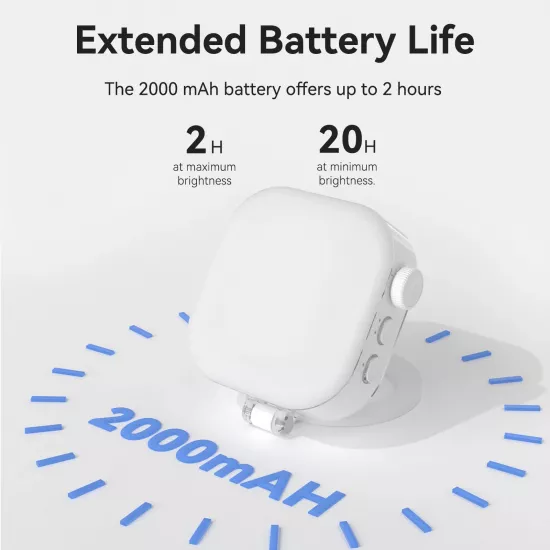 TELESIN RGB Light Mobile Phone Magnetic Ice Cube Lamp