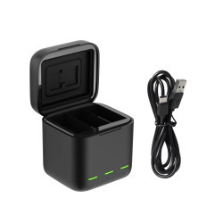 TELESIN Retractable Charging Box for GoPro Hero 13