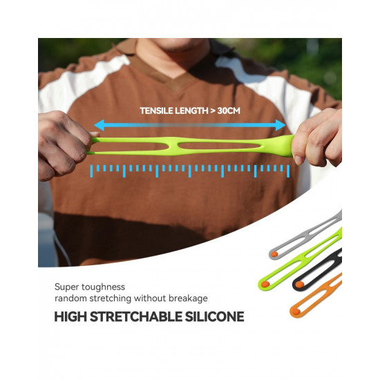 TELESIN Quick Release Elastic Small Q Handlebar Mount (Gray) TELESIN Quick Release Elastic Small Q Handlebar Mount (Gray)