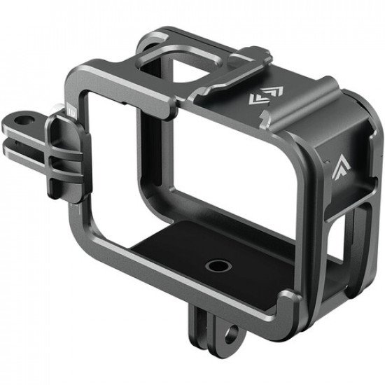 TELESIN Aluminum Cage with Vertical Frame for GoPro HERO 13/12/11/10/9