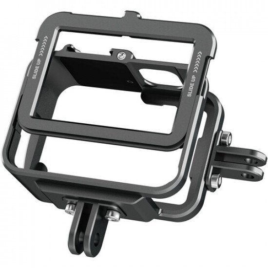 TELESIN Aluminum Cage with Vertical Frame for GoPro HERO 13/12/11/10/9