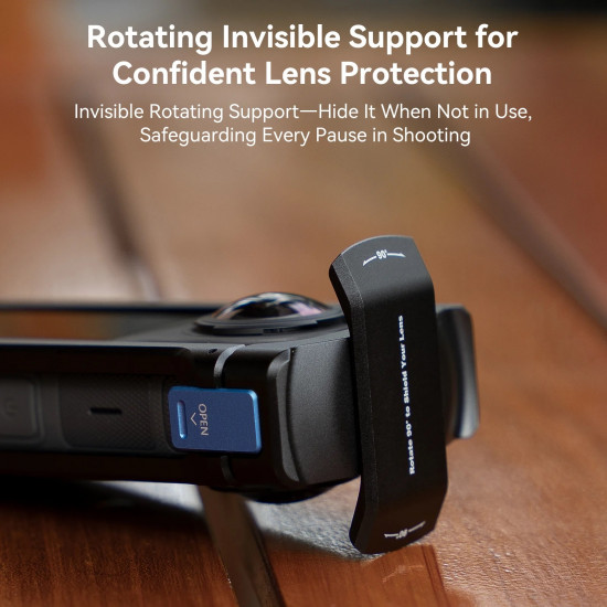 TELESIN Full Metal Expansion Cage For Insta360 X4 TELESIN Full Metal Expansion Cage For Insta360 X4