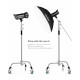 NiceFoto Y660IIB C-Light Stand with Casters