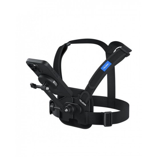 TELESIN Elastic Sports Chest Strap for iPhone 16 Pro