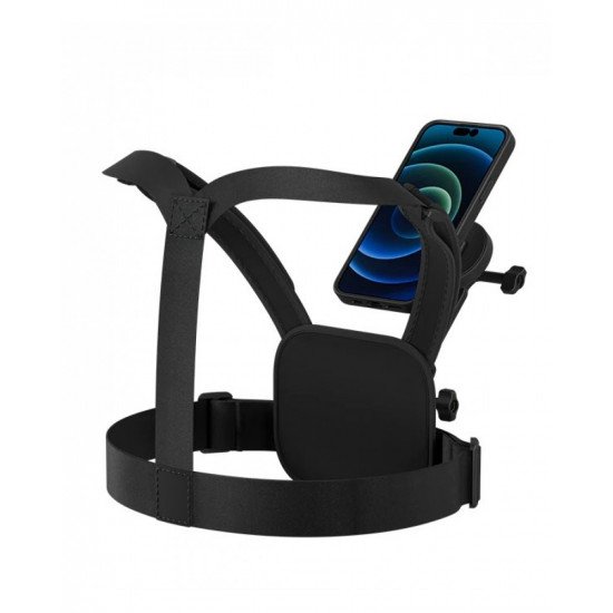 TELESIN Elastic Sports Chest Strap for iPhone 16 Pro