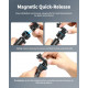 Ulanzi ZJ01 Magnetic Suction Cup Mount For Action Camera Smartphone