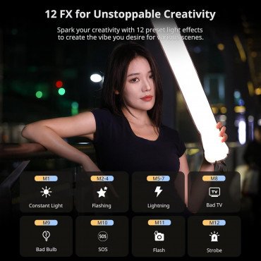 Ulanzi UA20 20W Portable Air Tube Bi-Color LED Light Ulanzi UA20 20W Portable Air Tube Bi-Color LED Light