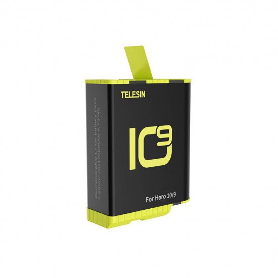 TELESIN Battery for GoPro Hero 12/11/10/9 Black Camera Battery
