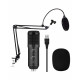 BM 900 USB Microphone Condenser Studio With Stand Tripod And Pop Filter Mic