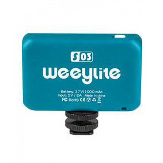 VILTROX S03-B Compact RGB LED Fill Light (Blue) VILTROX S03-B Compact RGB LED Fill Light (Blue)