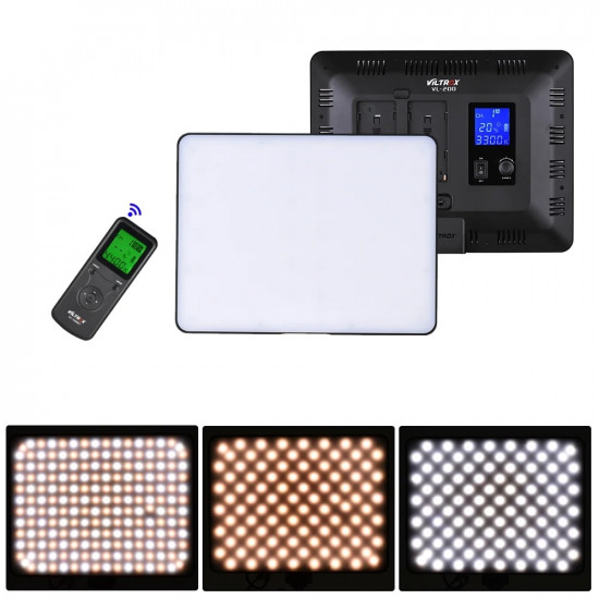 Viltrox VL-200T Bi-Color LED Light with LCD Display and Wireless Management