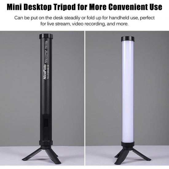 NiceFoto TC-210RGB 10W Magnetic LED Video Tube Light