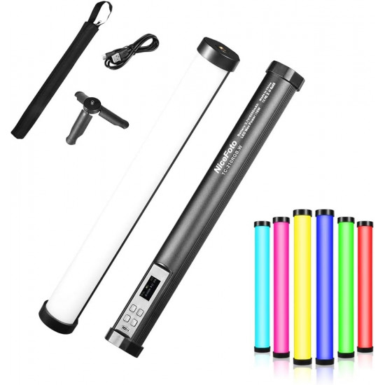 NiceFoto TC-210RGB 10W Magnetic LED Video Tube Light