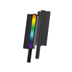NiceFoto TC-298RGB.W RGB 20W Handheld LED Light Wand with Barndoor