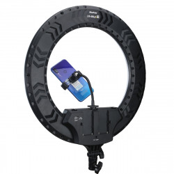 NiceFoto LR-480AII 50W 18″3200-6500K Dimmable Diva LED Ring Light with Stand NiceFoto LR-480AII 50W 18″3200-6500K Dimmable Diva LED Ring Light with Stand