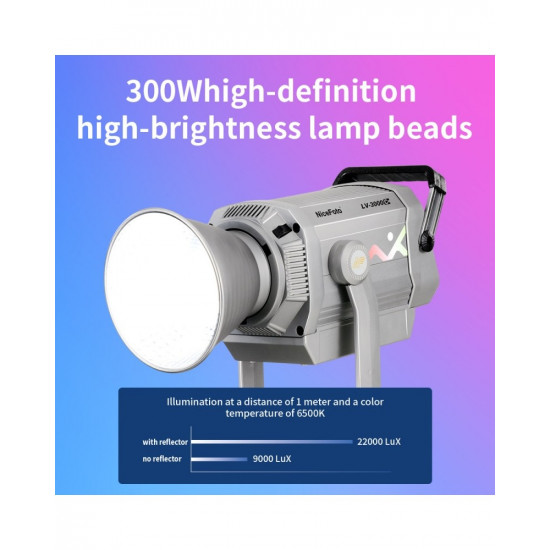 NiceFoto LV-3000C RGBWW Color 300W LED Video Light NiceFoto LV-3000C RGBWW Color 300W LED Video Light