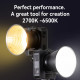 NiceFoto QY-2000A 200W Bi-Color Portable LED Video Light NiceFoto QY-2000A 200W Bi-Color Portable LED Video Light