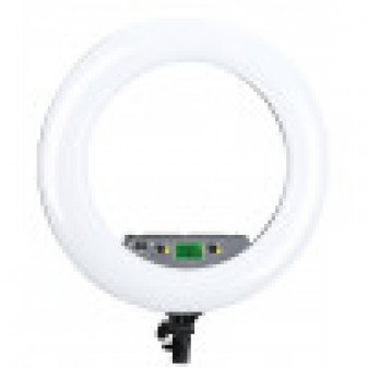 NiceFoto LR-480AII 50W 18″3200-6500K Dimmable Diva LED Ring Light with Stand