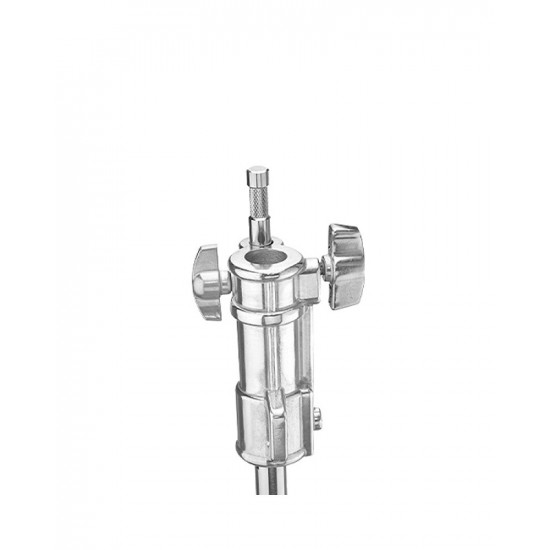 NiceFoto LS-M6 Stainless Steel Heavy Duty Adjustable Light Stand With Wheels and Arms