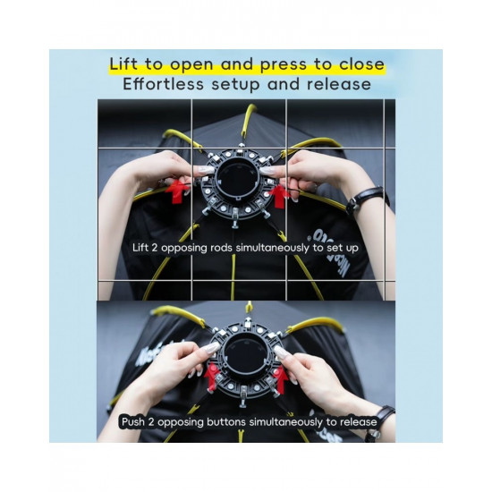 NiceFoto mini-Φ40g Quick Release Mini Bowens Mount Softbox 40cm