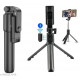 Selfie Stick R1-L with Tripod Stand 67 Inch Long with 7 Section Stable Base Bluetooth Remote
