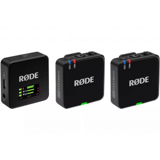 RODE Wireless GO (Gen 3) 2-Person Compact Digital Wireless Microphone System RODE Wireless GO (Gen 3) 2-Person Compact Digital Wireless Microphone System