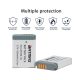 NB-13L for Camera Battery Powershot G1 X Mark II, G5X, G5 X Mark II, G7X, G7X Mark II, G7 X Mark III, G9X, N100, SX620 HS