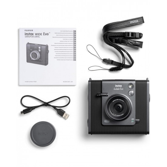 FUJIFILM INSTAX WIDE EVO Hybrid Instant Film Camera FUJIFILM INSTAX WIDE EVO Hybrid Instant Film Camera
