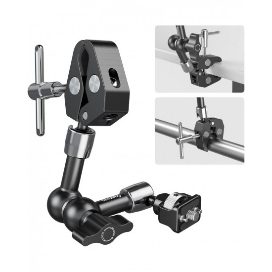 SmallRig Magic Arm with Crab-Style Clamp (7")